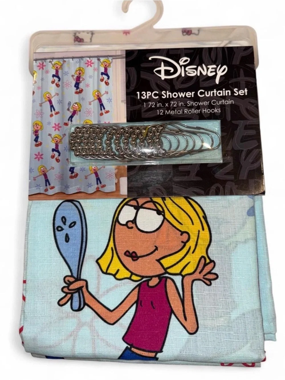 Disney Lizzie McGuire Shower Curtain Set